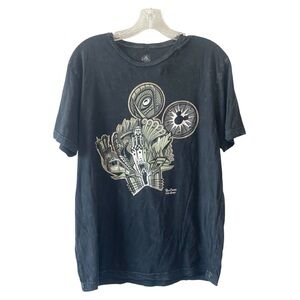 Disney Black Tee with Graphic Design